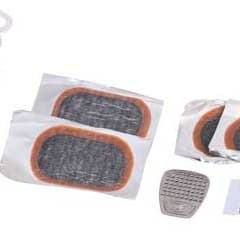Zefal MTB Puncture Repair Kit 6 Patches Glue Scraper