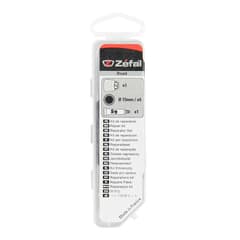 Zefal Road Puncture Reparation Kit 6 Patches 15mm Glue Scraper