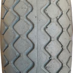 Greentyre Grey Solid Tyre 4.10/3.50-5 4PR - Rim 73-75 mm