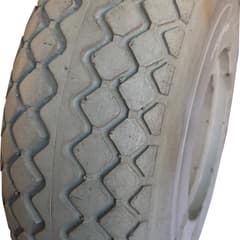 Greentyre Grey Solid Tyre 4.10/3.50-5 4PR - Rim 73-75 mm