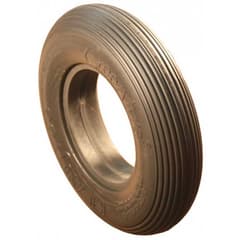 Greentyre Navi Black Solid Tyre 4.80/4.00-8 400x100 Internal Rim Width 58-62mm