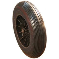 Greentyre Wheel with Navi Fusion Solid Tyre Black 4.80/4.00-8 400x100